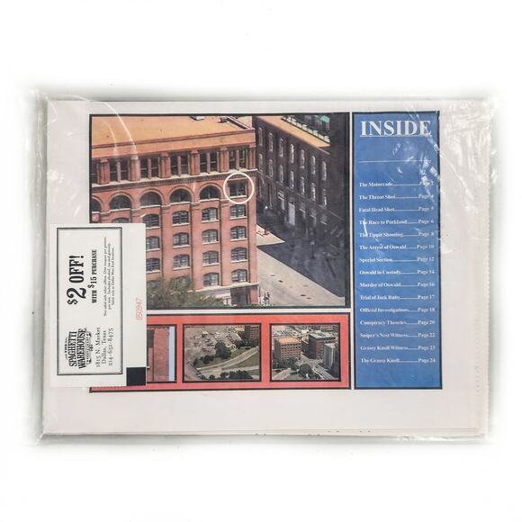 J.F.K. Assassination Newspaper Historical Journal Dealey Plaza Special Edition - Picture 3 of 3